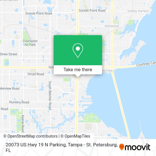 20073 US Hwy 19 N Parking map