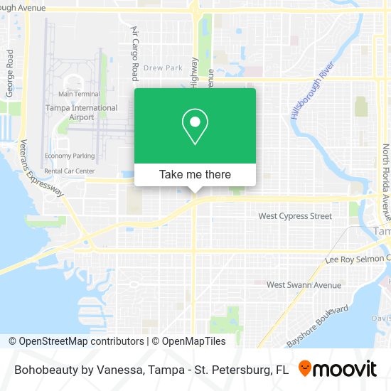 Bohobeauty by Vanessa map