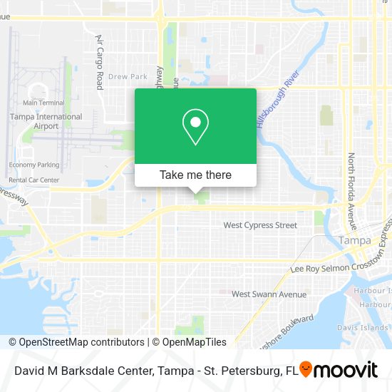 Mapa de David M Barksdale Center