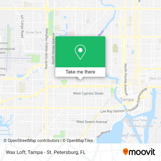 Wax Loft map