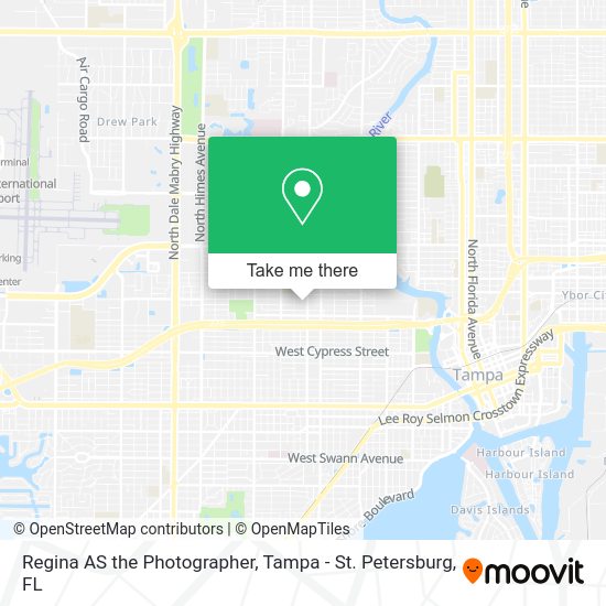 Regina AS the Photographer map