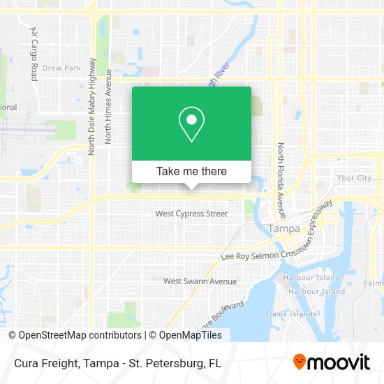 Cura Freight map