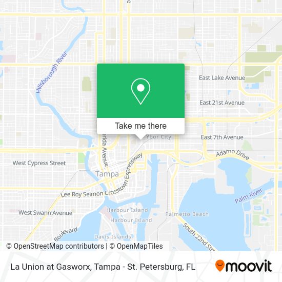 La Union at Gasworx map