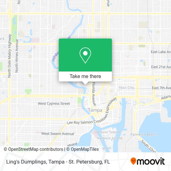 Mapa de Ling's Dumplings