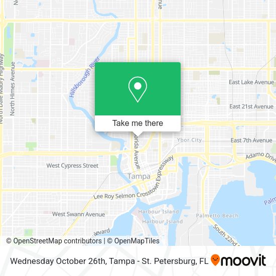 Mapa de Wednesday October 26th