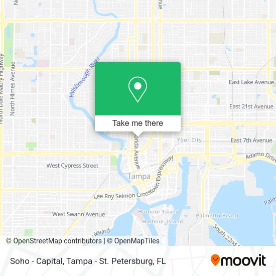 Mapa de Soho - Capital