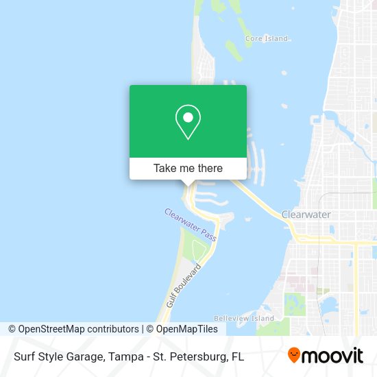 Mapa de Surf Style Garage