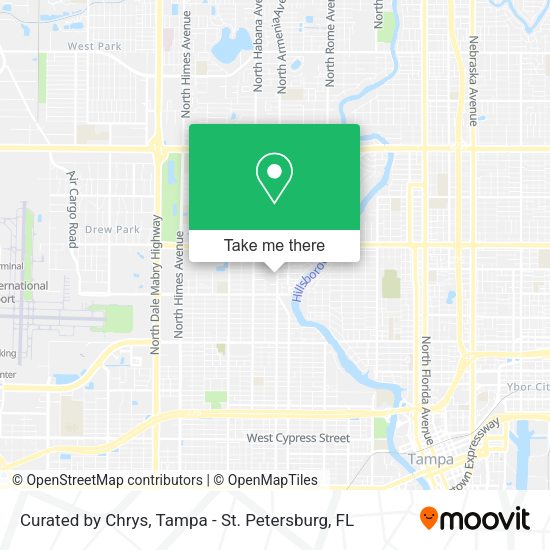 Curated by Chrys map