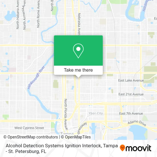 Alcohol Detection Systems Ignition Interlock map