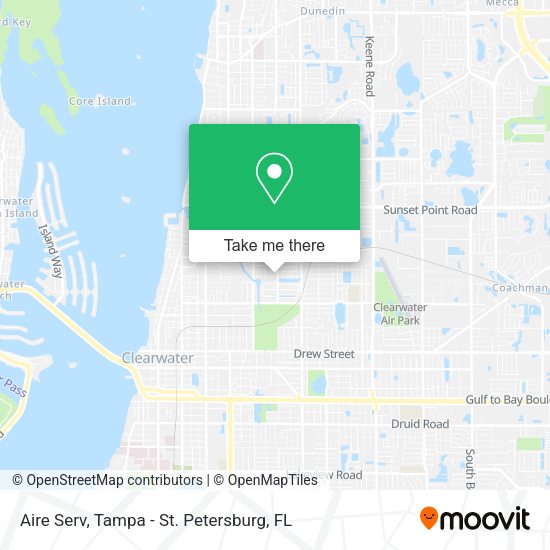 Aire Serv map