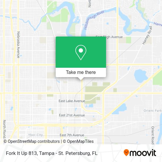 Fork It Up 813 map