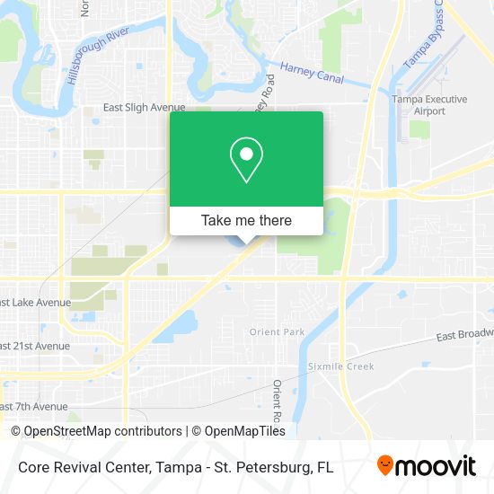 Mapa de Core Revival Center