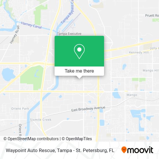 Waypoint Auto Rescue map