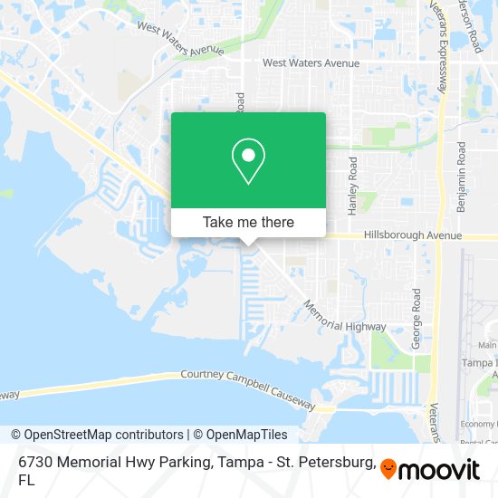 Mapa de 6730 Memorial Hwy Parking