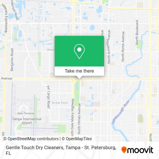 Gentle Touch Dry Cleaners map