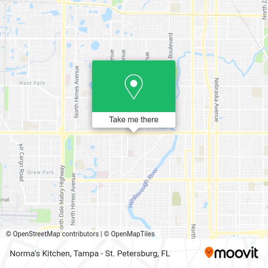 Norma's Kitchen map