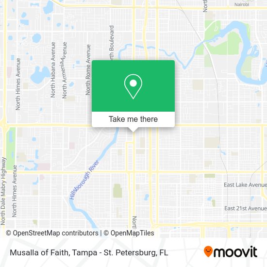 Mapa de Musalla of Faith