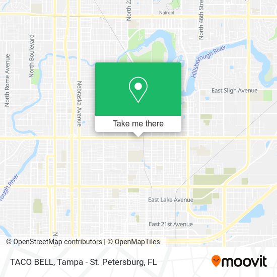 TACO BELL map