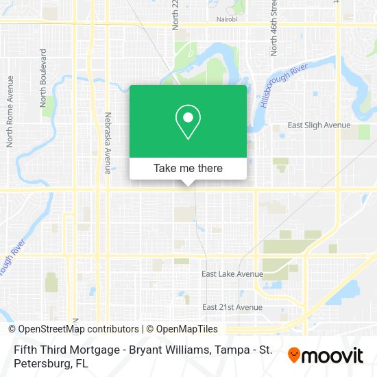 Fifth Third Mortgage - Bryant Williams map