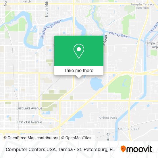 Computer Centers USA map