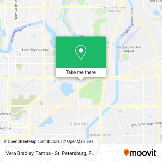 Mapa de Vera Bradley