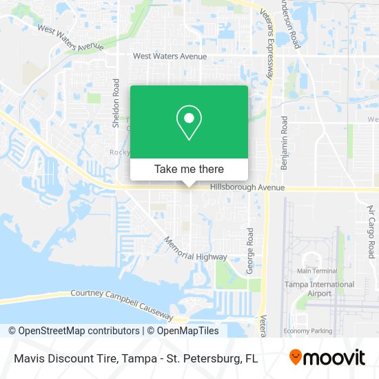 Mavis Discount Tire map