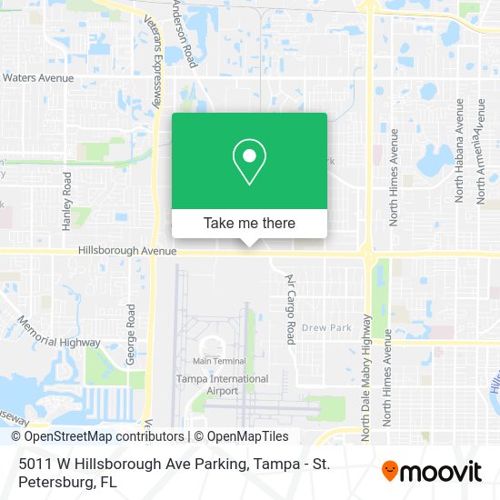 5011 W Hillsborough Ave Parking map