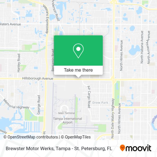 Brewster Motor Werks map