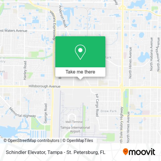 Schindler Elevator map