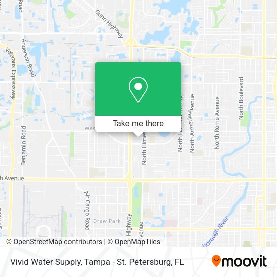Vivid Water Supply map
