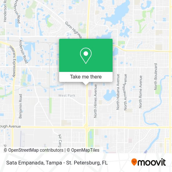 Sata Empanada map