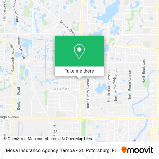 Mesa Insurance Agency map