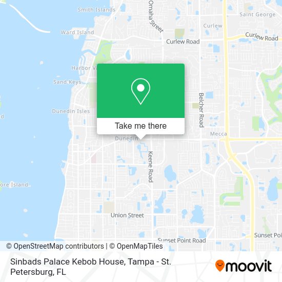 Mapa de Sinbads Palace Kebob House