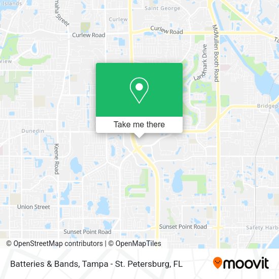 Batteries & Bands map