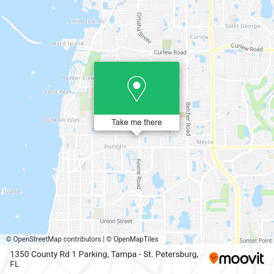 1350 County Rd 1 Parking map