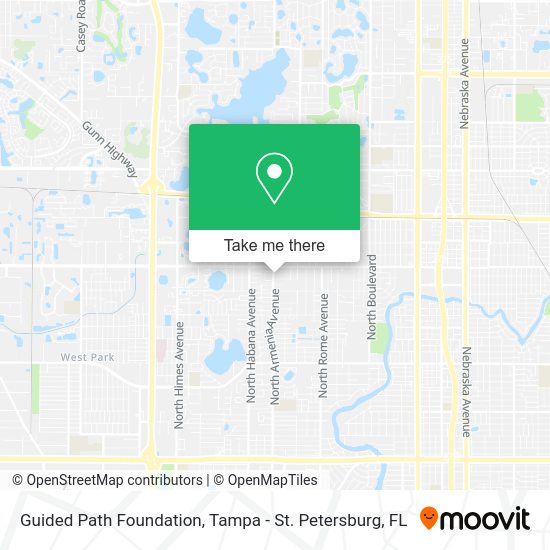 Guided Path Foundation map