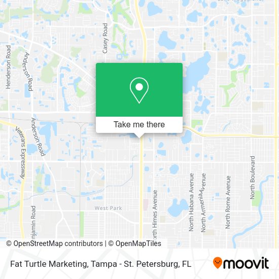Fat Turtle Marketing map