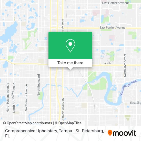 Mapa de Comprehensive Upholstery