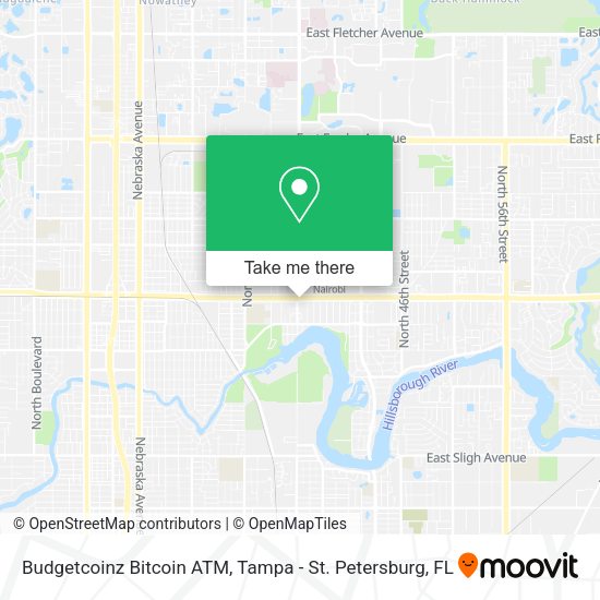 Budgetcoinz Bitcoin ATM map