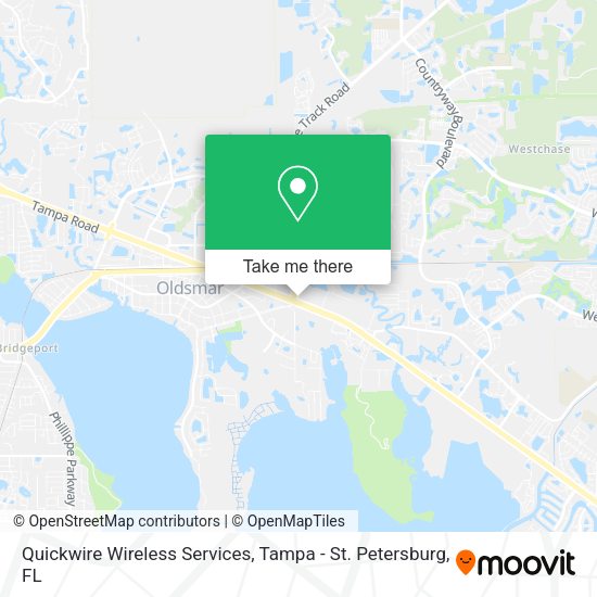 Mapa de Quickwire Wireless Services