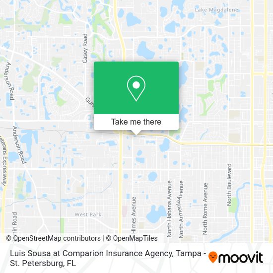 Luis Sousa at Comparion Insurance Agency map