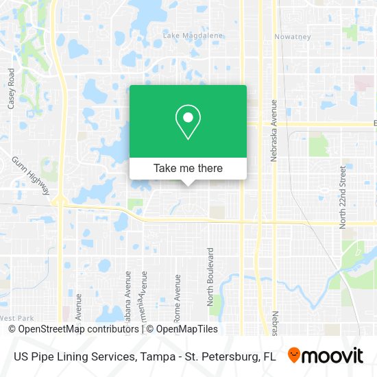US Pipe Lining Services map