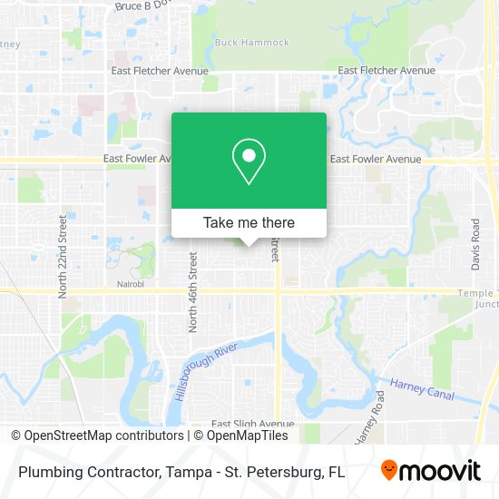 Plumbing Contractor map