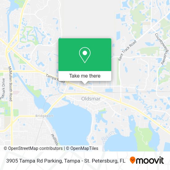Mapa de 3905 Tampa Rd Parking