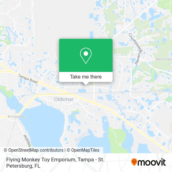 Mapa de Flying Monkey Toy Emporium