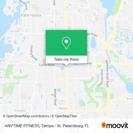 ANYTIME FITNESS map