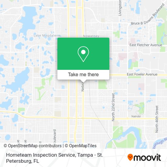 Hometeam Inspection Service map