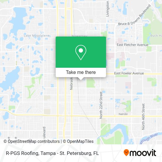 Mapa de R-PGS Roofing
