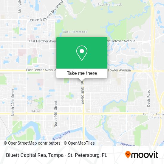Bluett Capital Rea map