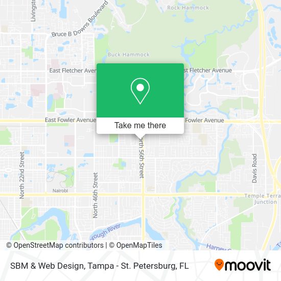 SBM & Web Design map